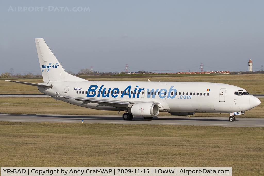 YR-BAD, 1992 Boeing 737-4C9 C/N 25429, Blue Air 737-400