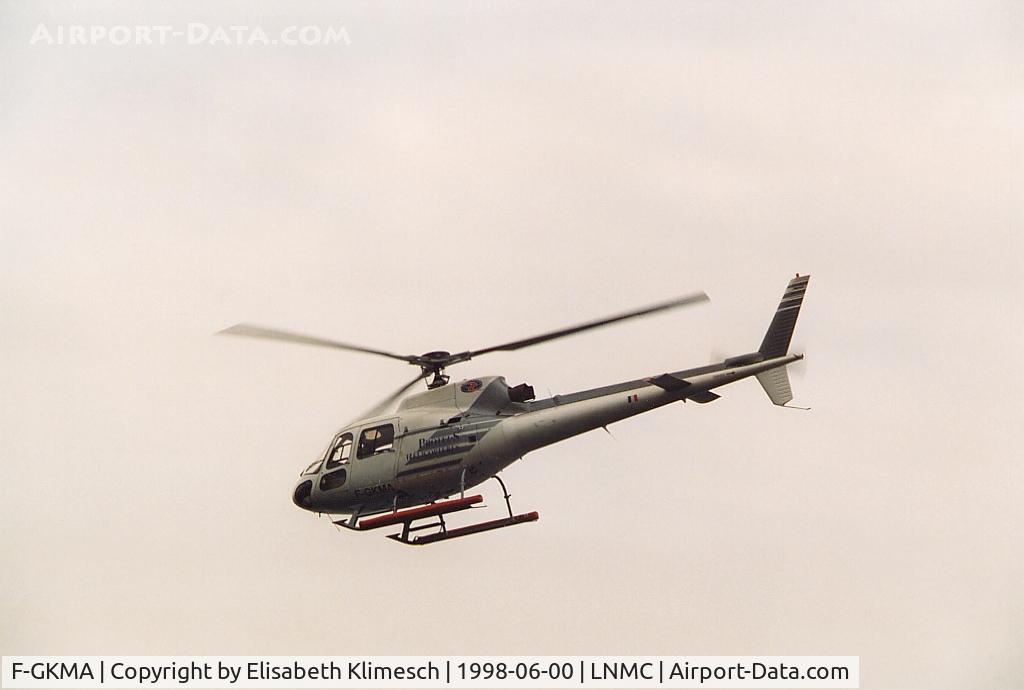 F-GKMA, Eurocopter AS-350B-2 Ecureuil Ecureuil C/N 2285, at Monaco Heliport