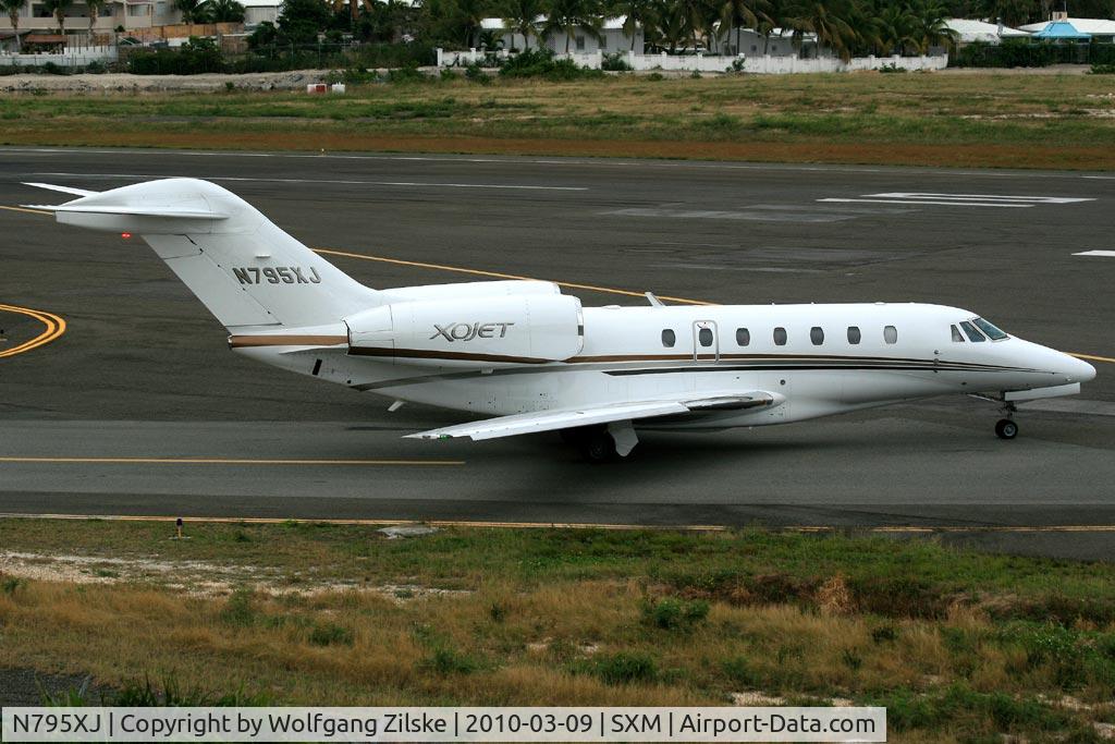 N795XJ, 2008 Cessna 750 Citation X C/N 750-0295, visitor