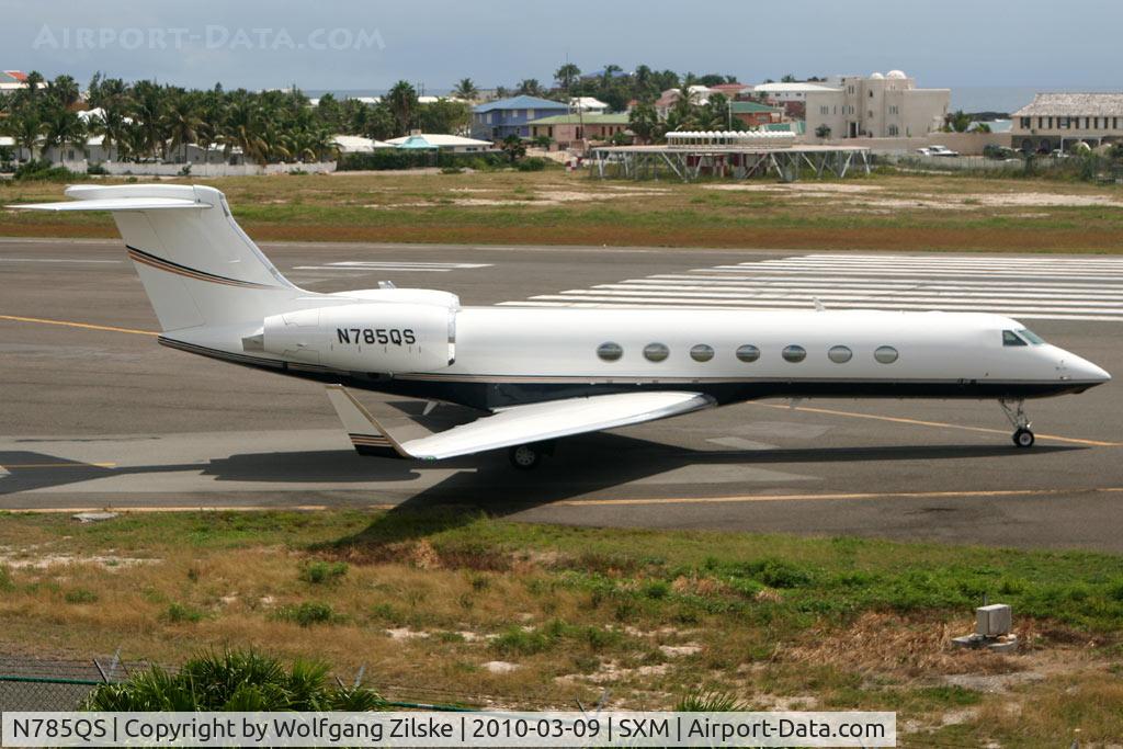 N785QS, 2007 Gulfstream Aerospace GV-SP (G550) C/N 5157, visitor