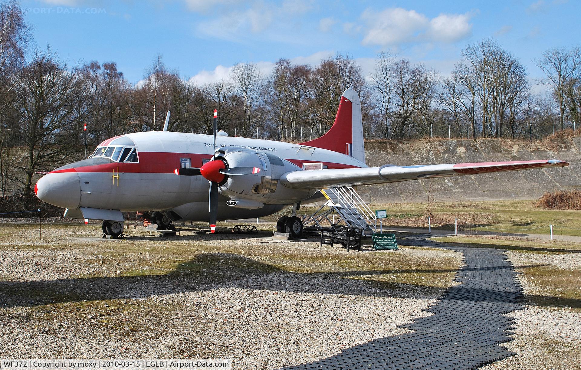 WF372, 1952 Vickers Varsity T.1 C/N 531, Vickers Varsity T1Ex RAF crew trainer at Brooklands