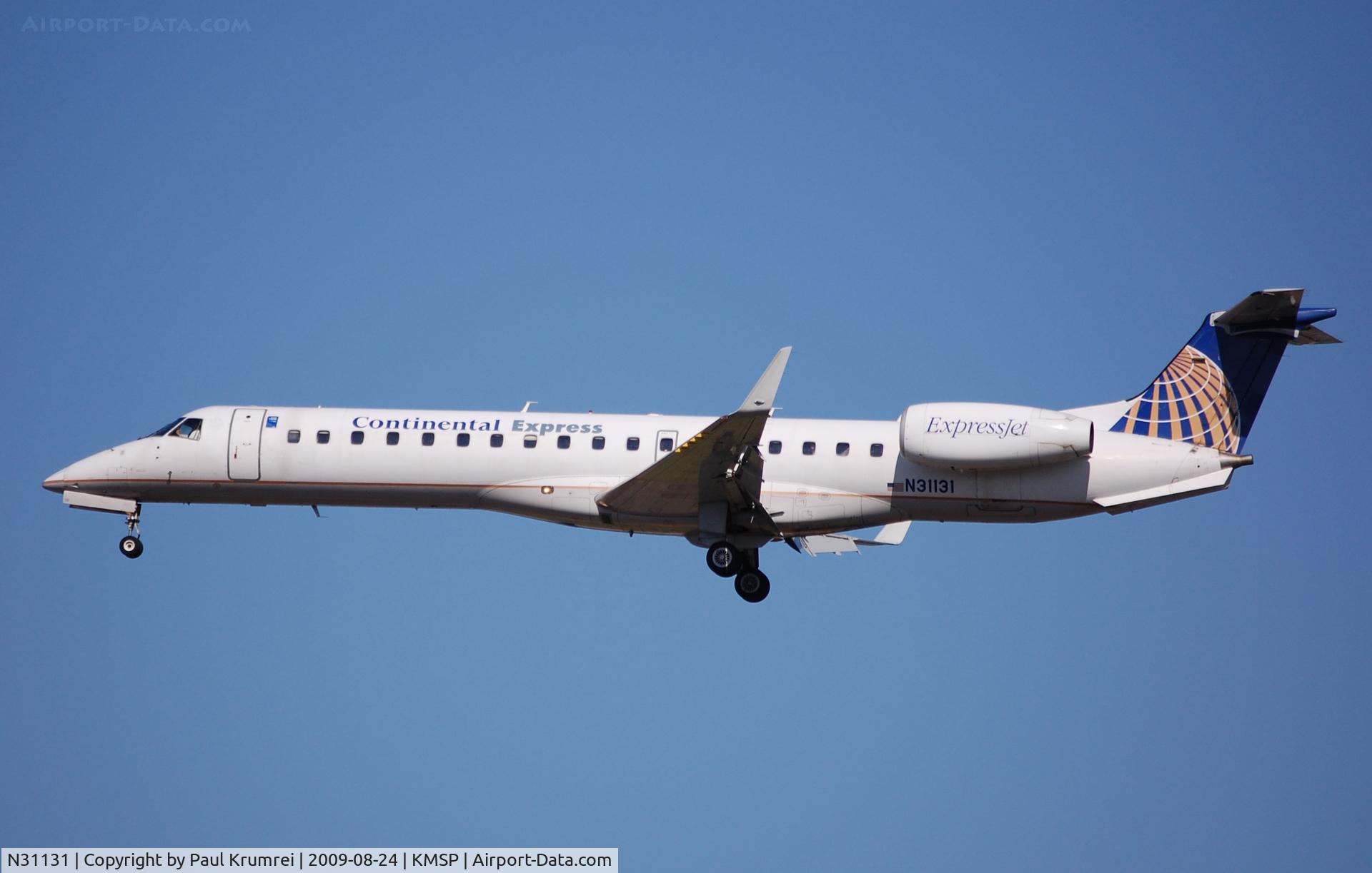 N31131, 2003 Embraer ERJ-145XR (EMB-145XR) C/N 145705, Minneapolis International Airport