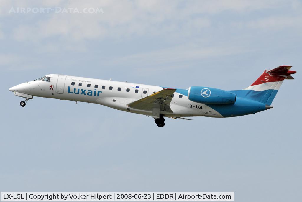 LX-LGL, 2005 Embraer ERJ-135LR (EMB-135LR) C/N 14500893, Luxair