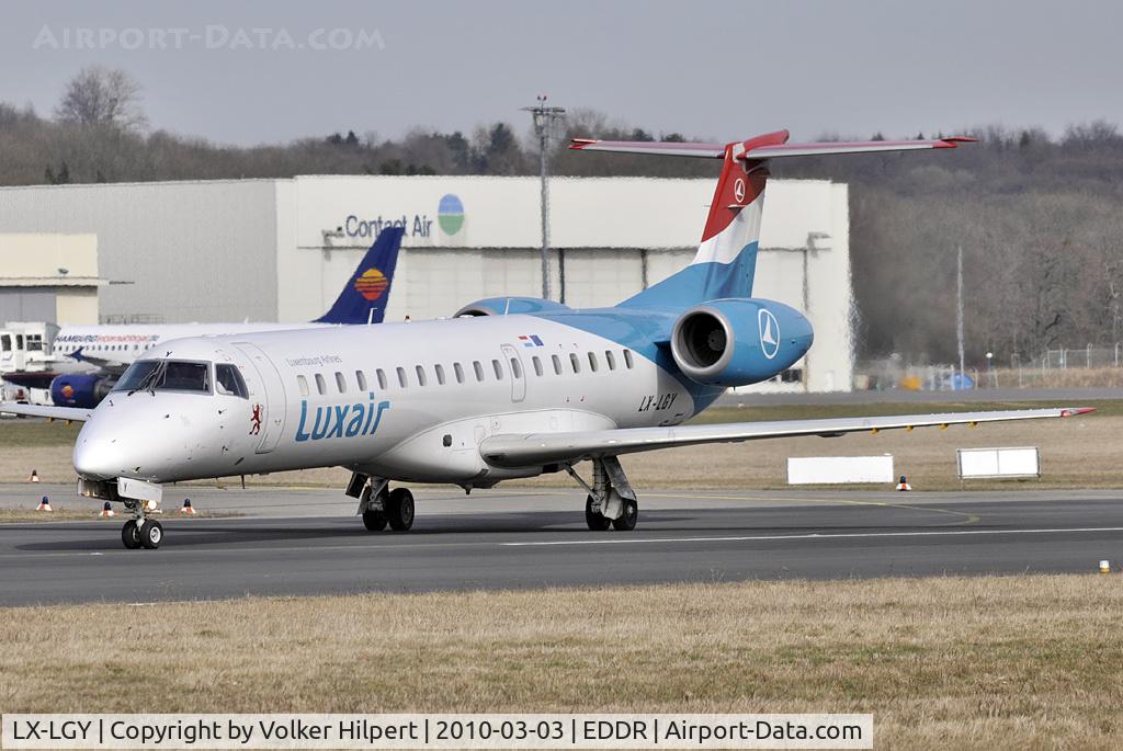 LX-LGY, 2000 Embraer EMB-145LU (ERJ-145LU) C/N 145242, Luxair