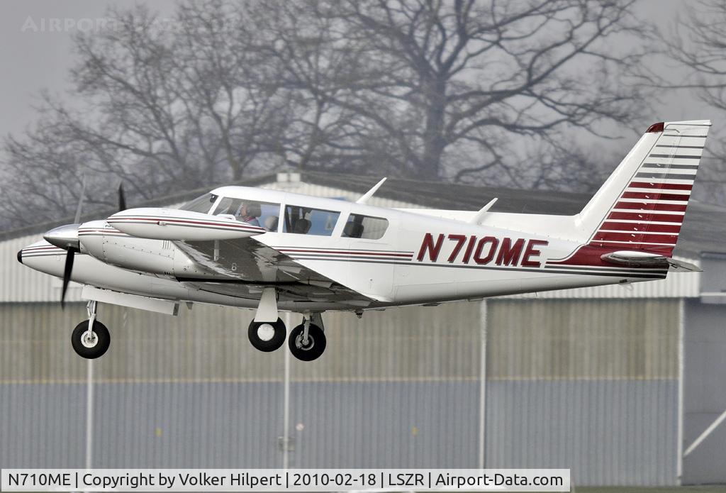 N710ME, 1971 Piper PA-39-160 Twin Comanche C/R C/N 39-101, at ach