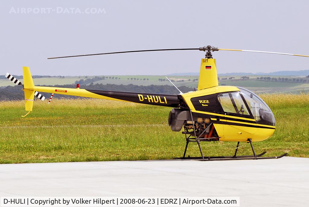 D-HULI, Robinson R22 Beta C/N 1879, at zqw