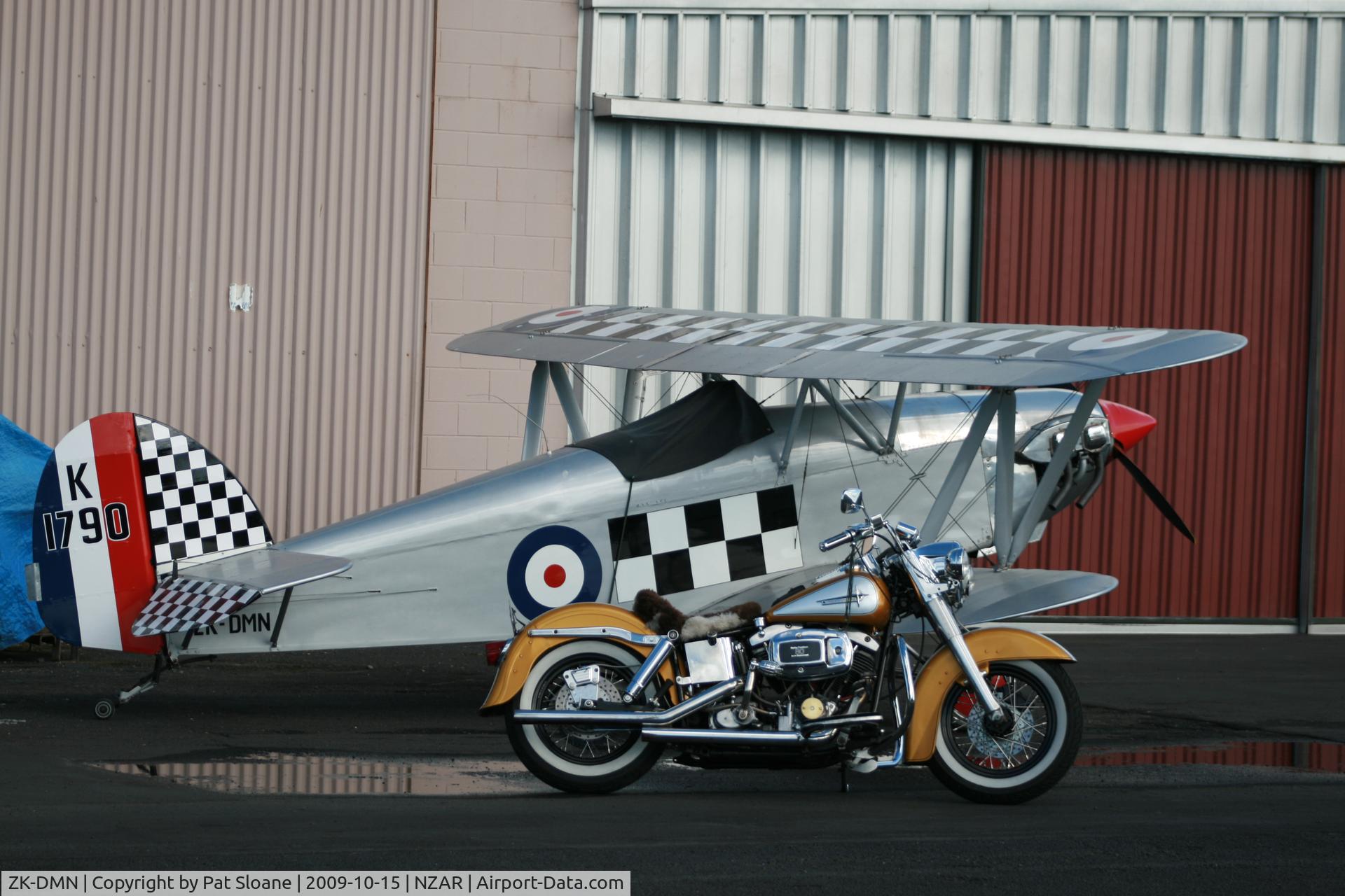 ZK-DMN, Isaacs Fury II C/N K-1790, pic taken just before leaving Auckland