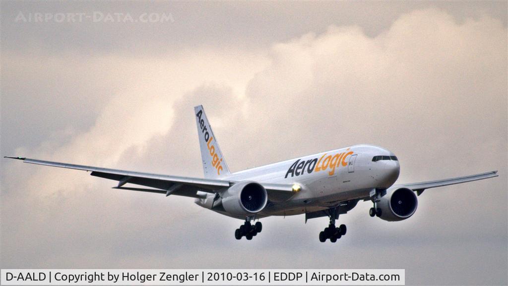 D-AALD, 2009 Boeing 777-FZN C/N 36004, A daily afternoon arrival at LEJ