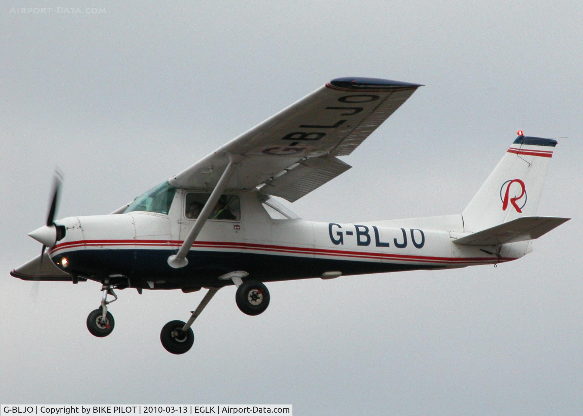 G-BLJO, 1979 Reims F152 C/N 1627, REDAIR TRAINER FINALS RWY 25