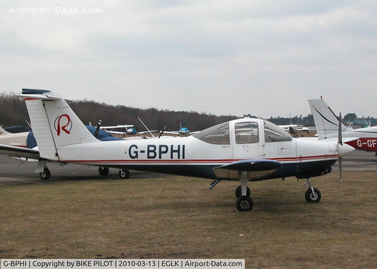 G-BPHI, 1979 Piper PA-38-112 Tomahawk Tomahawk C/N 38-79A0002, REDAIR TOMAHAWK MAKING A RARE VISIT