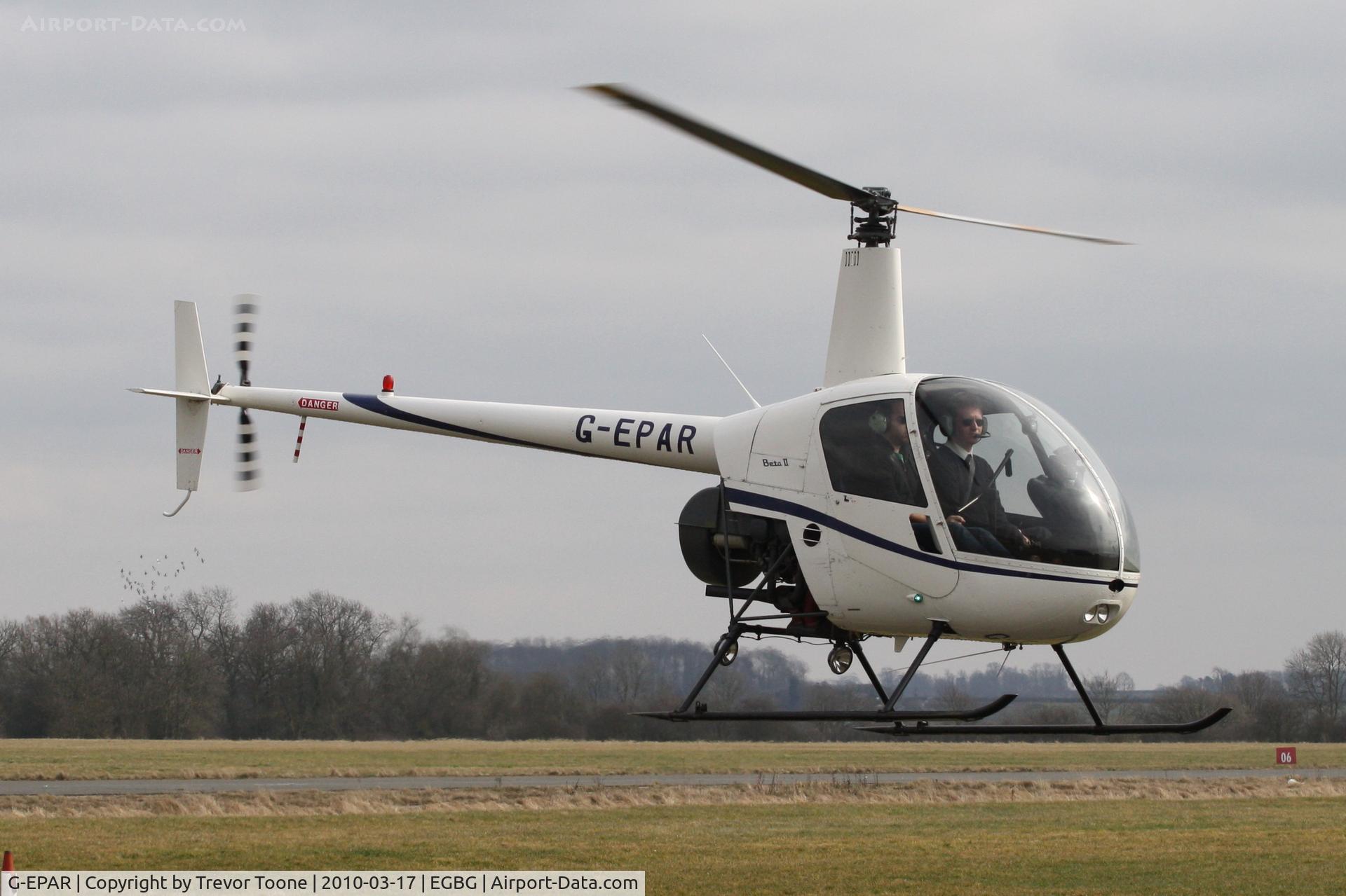 G-EPAR, 1998 Robinson R22 Beta C/N 2781, ROBINSON R22 BETA, c/n: 2781