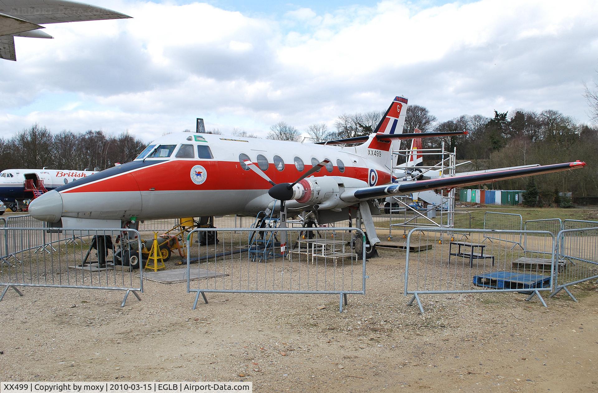 XX499, 1976 Scottish Aviation HP-137 Jetstream T.1 C/N 425, Jetstream T.1 preserved Brooklands