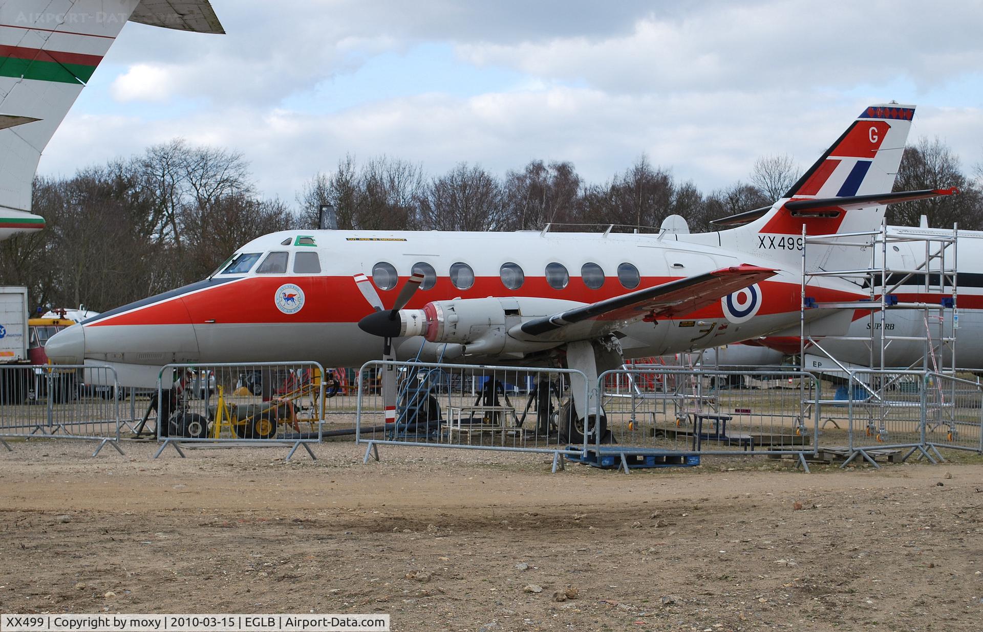 XX499, 1976 Scottish Aviation HP-137 Jetstream T.1 C/N 425, Jetstream T.1 at Brooklands