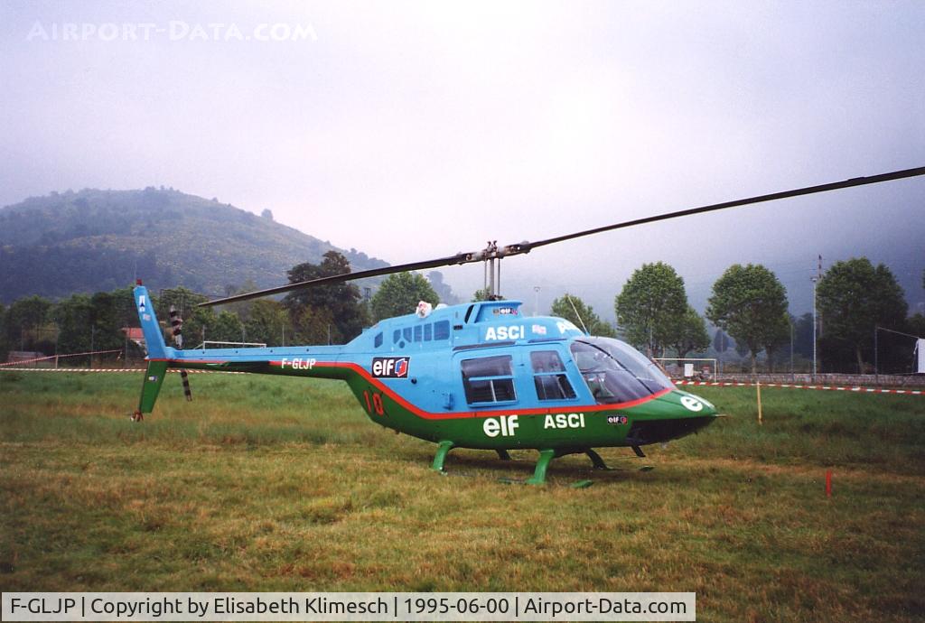 F-GLJP, Agusta AB-206B JetRanger II C/N 8315, in Levens