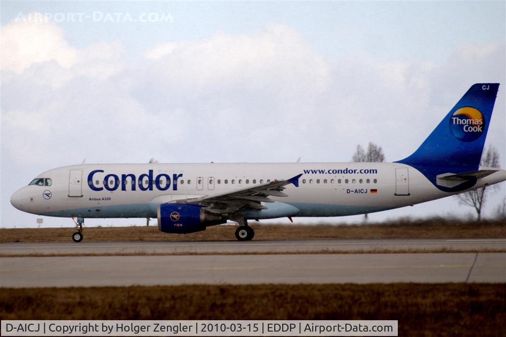 D-AICJ, 2001 Airbus A320-212 C/N 1402, Out of the german winter into the spanish spring....