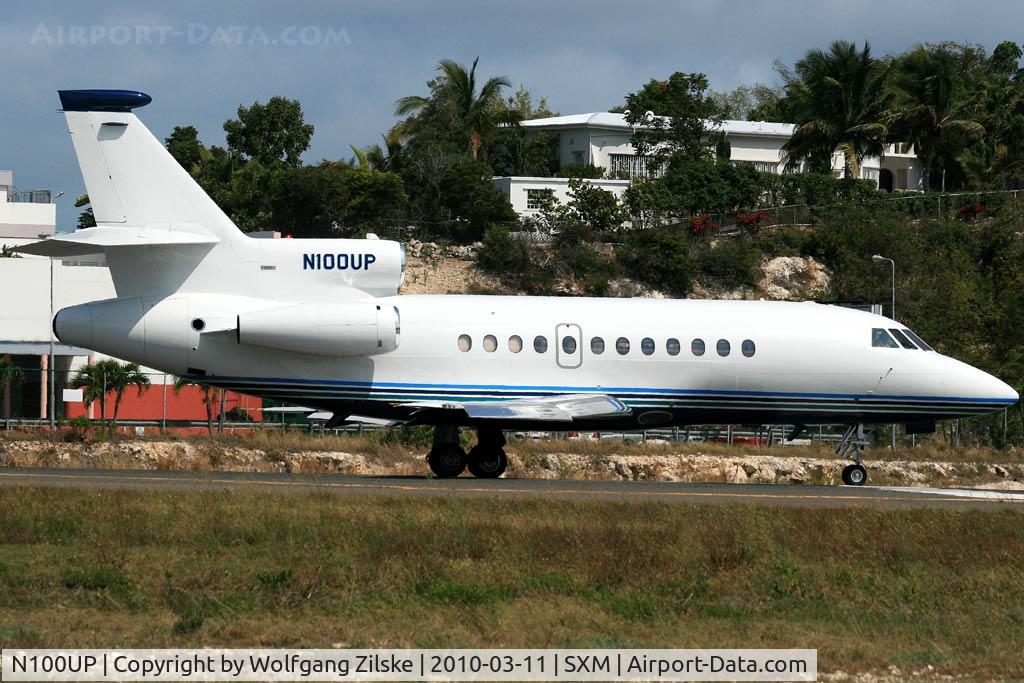 N100UP, 1988 Dassault Falcon 900 C/N 44, visitor