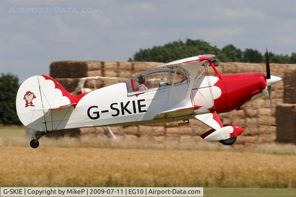 G-SKIE, 1989 Steen Skybolt C/N AACA/357, Inbound to Breighton from Manchester Barton.