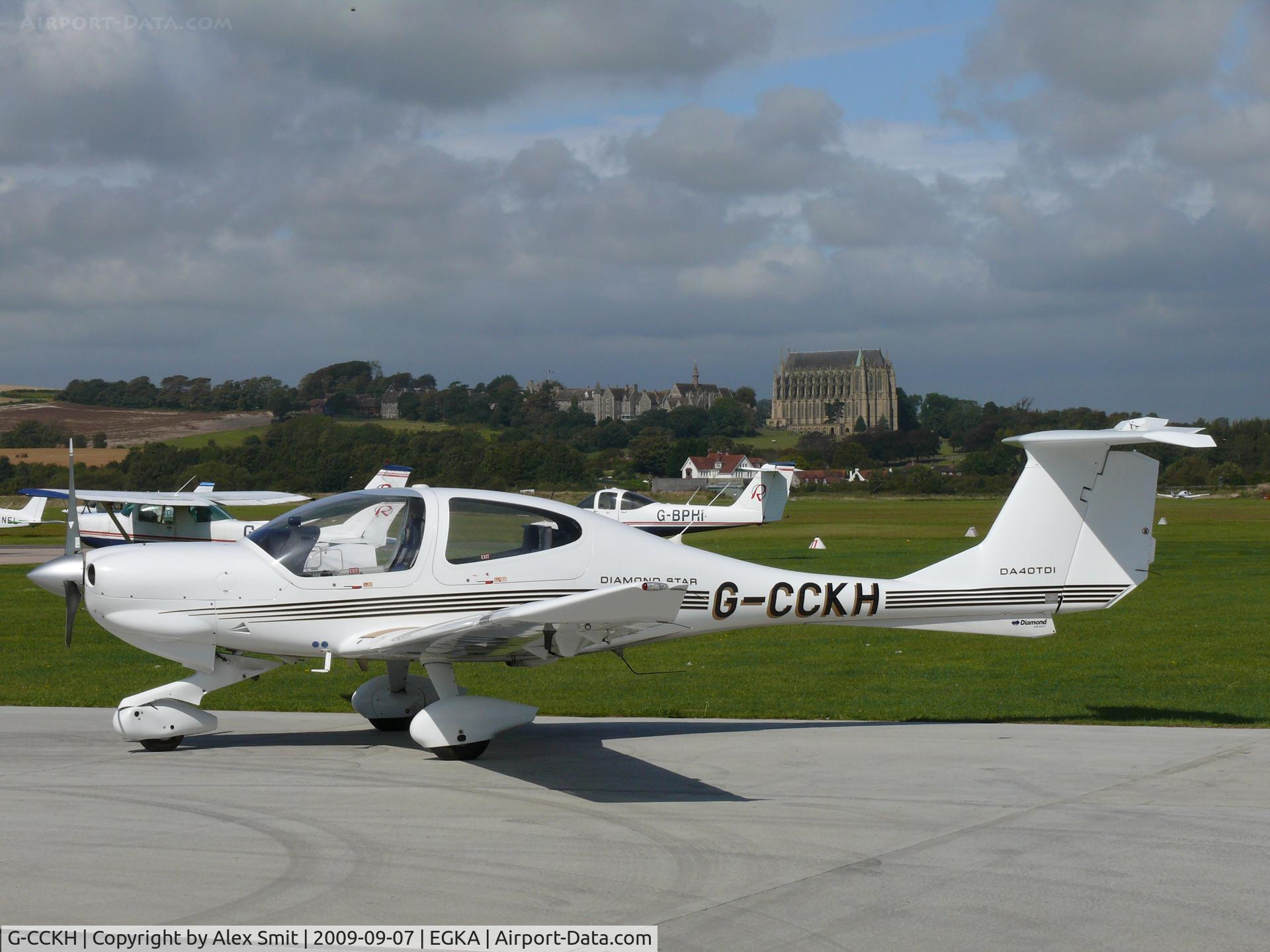 G-CCKH, 2003 Diamond DA-40D Diamond Star C/N D4.039, Diamond Aircraft Da40TDI Diamond Star G-CCKH Flying Time Ltd