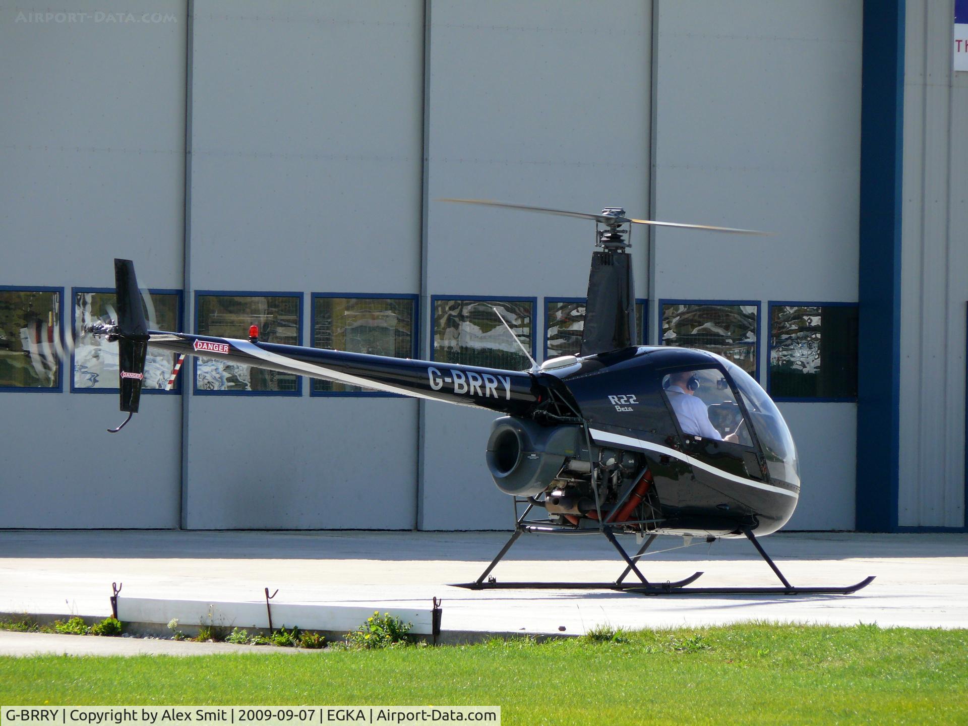 G-BRRY, 1989 Robinson R22 Beta C/N 1193, Robinson R22 Beta G-BRRY Fast Helicopters