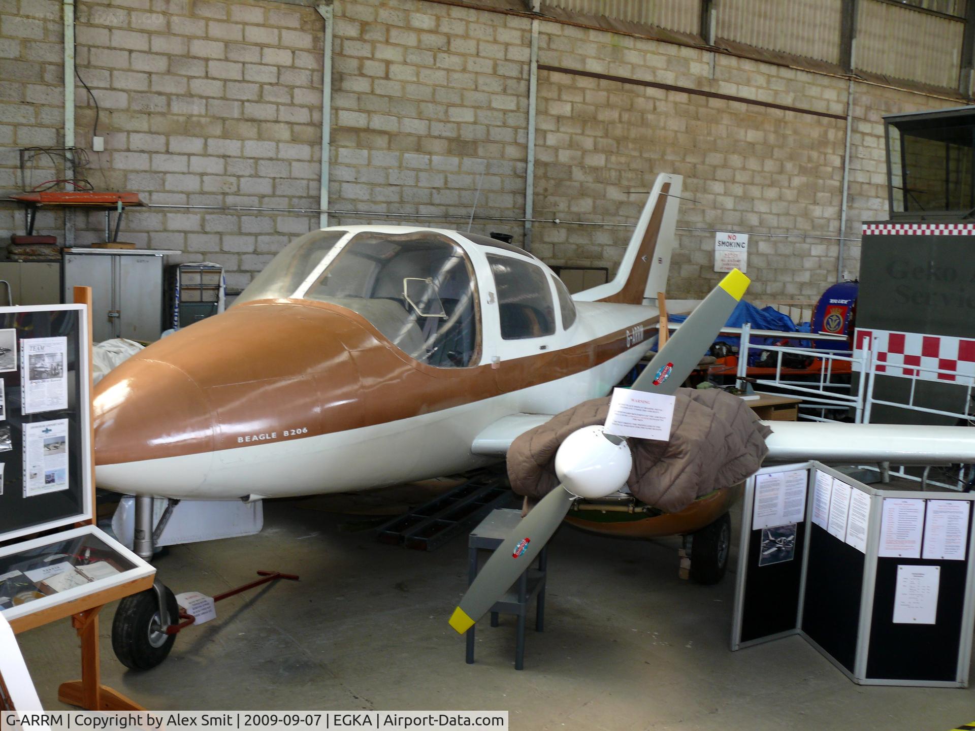 G-ARRM, 1961 Beagle B-206X C/N B001, Beagle B206 Basset G-ARRM Shoreham Museum