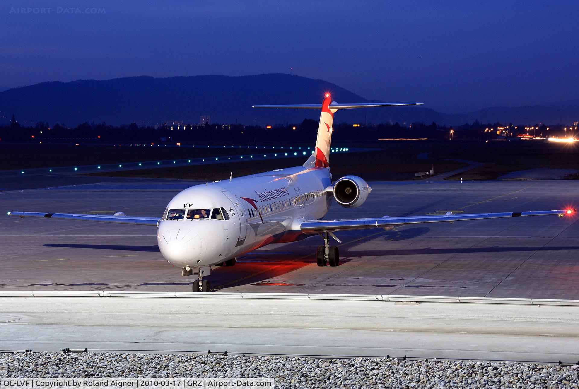 OE-LVF, 1993 Fokker 100 (F-28-0100) C/N 11483, .