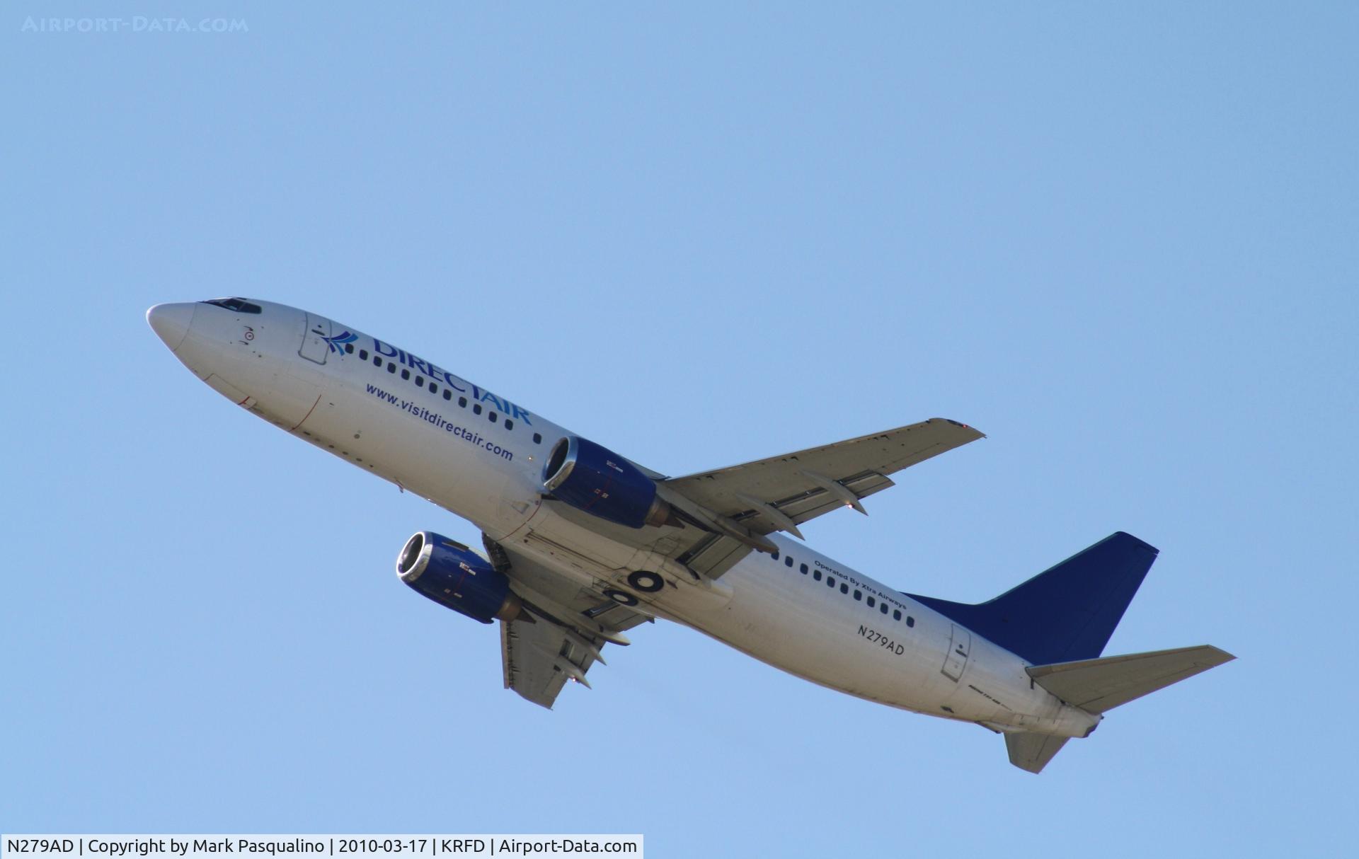 N279AD, 1992 Boeing 737-4Q8 C/N 26279, Boeing 737-400