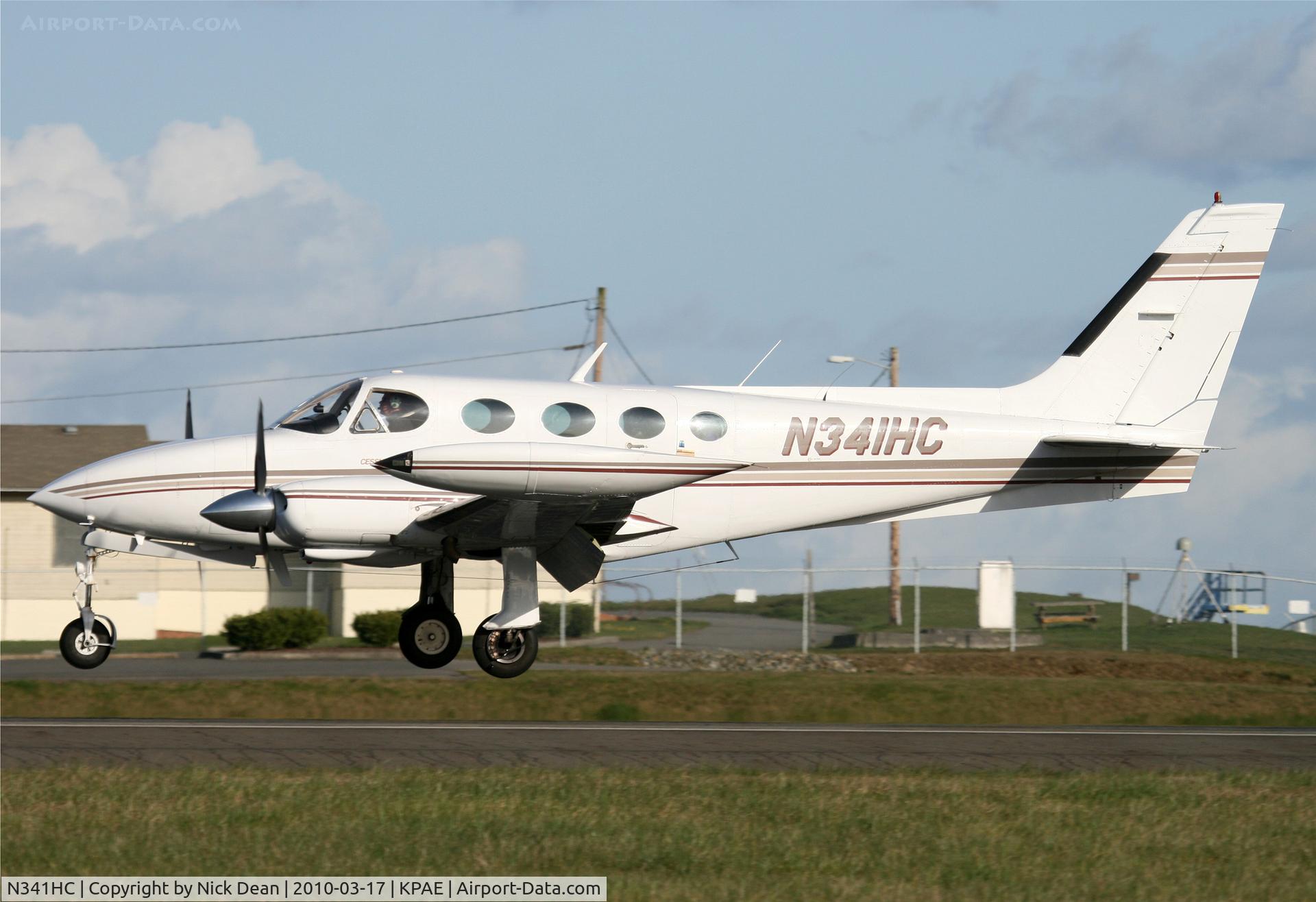 N341HC, 1979 Cessna 340A C/N 340A0798, KPAE