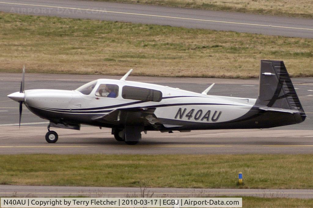 N40AU, 2007 Mooney M20TN Acclaim C/N 31-0038, 2007 Mooney Airplane Co Inc M20TN at Gloucestershire (Staverton) Airport