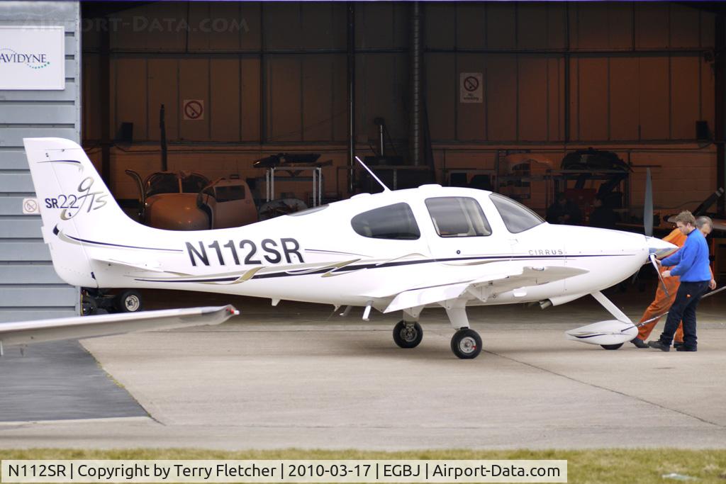 N112SR, 2006 Cirrus SR22 GTS C/N 1869, Cirrus SR22 at Gloucestershire (Staverton) Airport