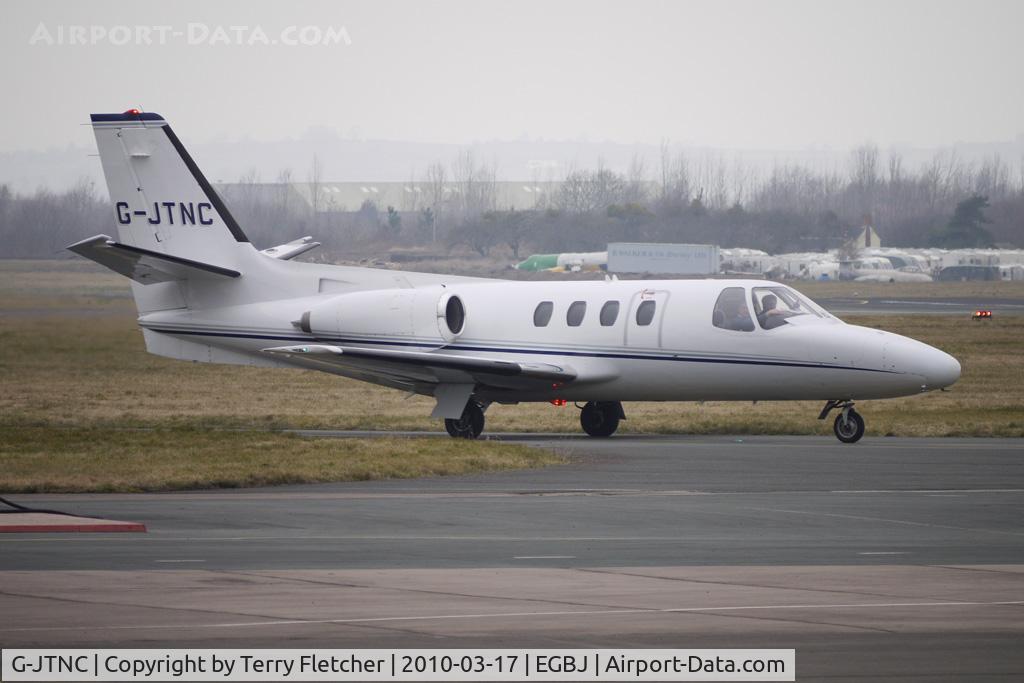 G-JTNC, 1975 Cessna 500 Citation C/N 500-0264, Citation 500 at Gloucestershire (Staverton) Airport