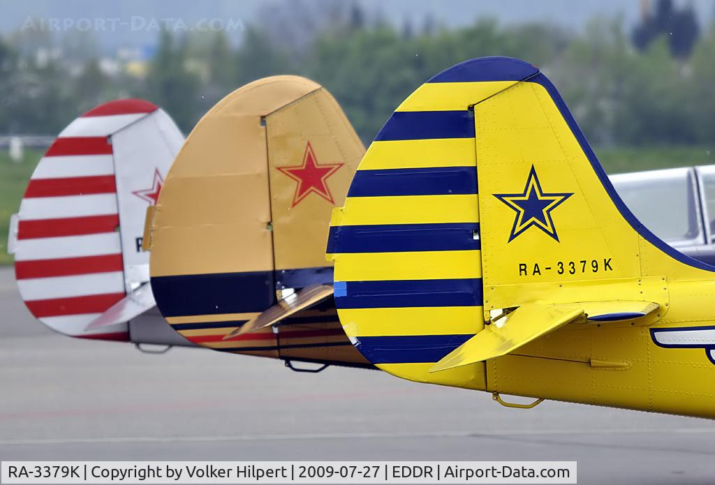 RA-3379K, 1985 Yakovlev Yak-52 C/N 855908, at scn