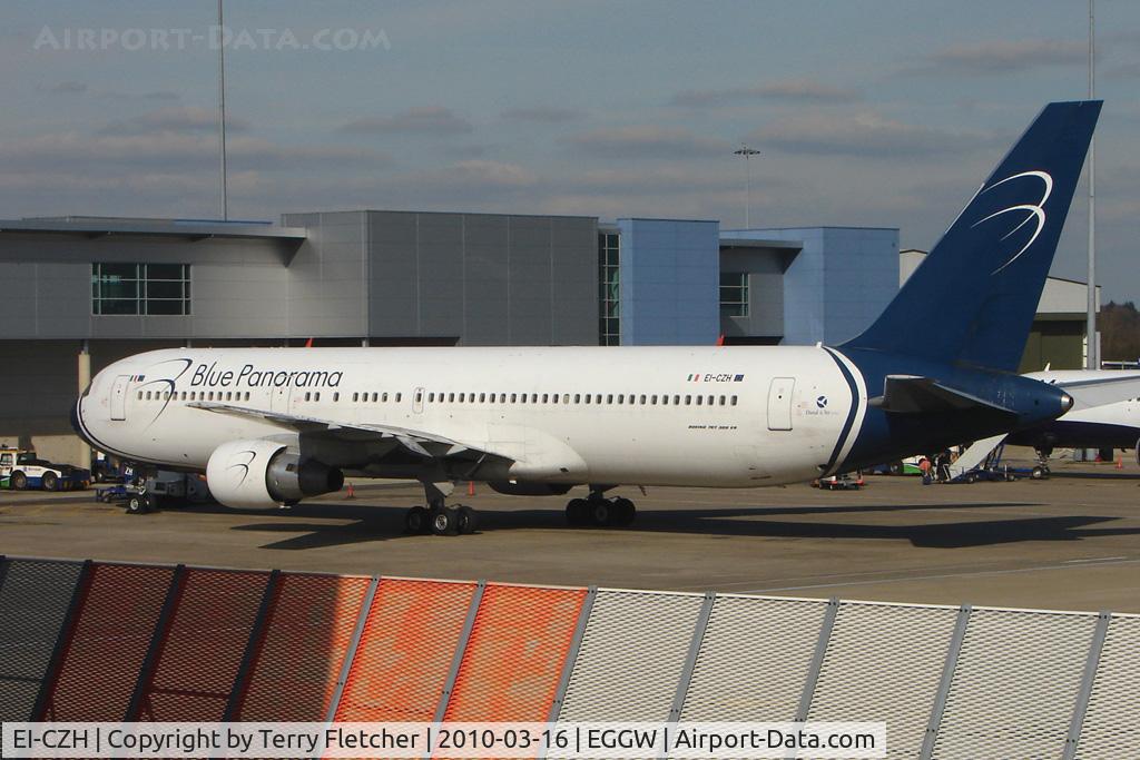 EI-CZH, 1998 Boeing 767-3G5/ER C/N 29435, Blue Panorama B767 brought Inter Milan fans in for Soccer match against Chelsea
