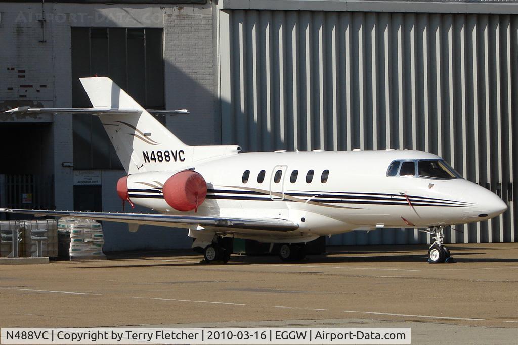 N488VC, 2001 Raytheon Hawker 800XP C/N 258546, Hawker 800 XP at Luton