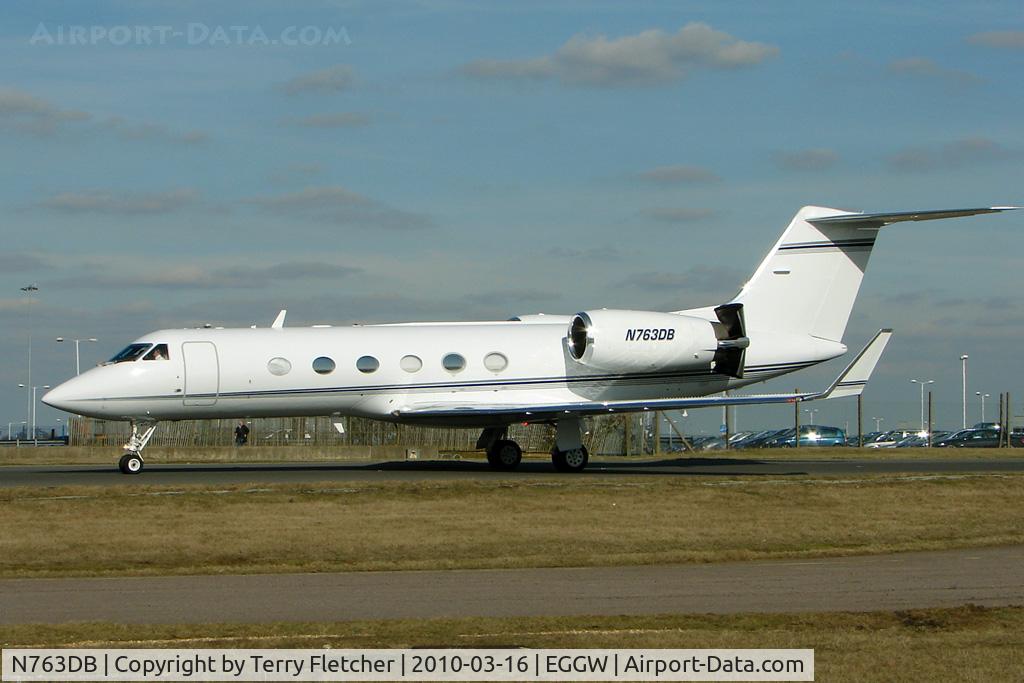 N763DB, 1989 Gulfstream Aerospace G-IV C/N 1114, Gulfstream G1159C at Luton