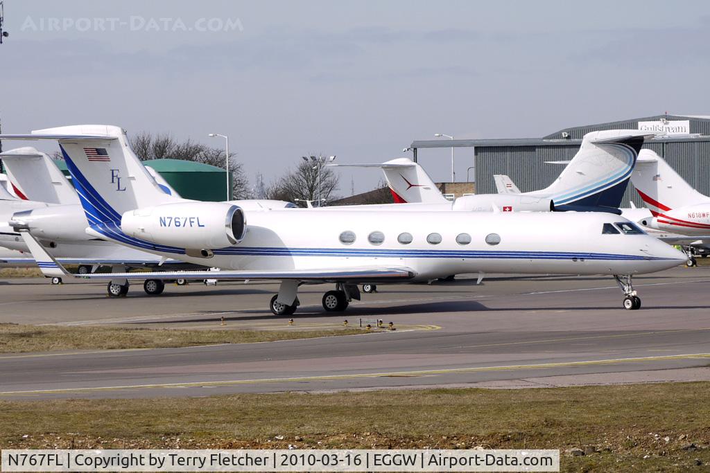 N767FL, 1999 Gulfstream Aerospace G-V C/N 503, Gulfstream G1159D at Luton