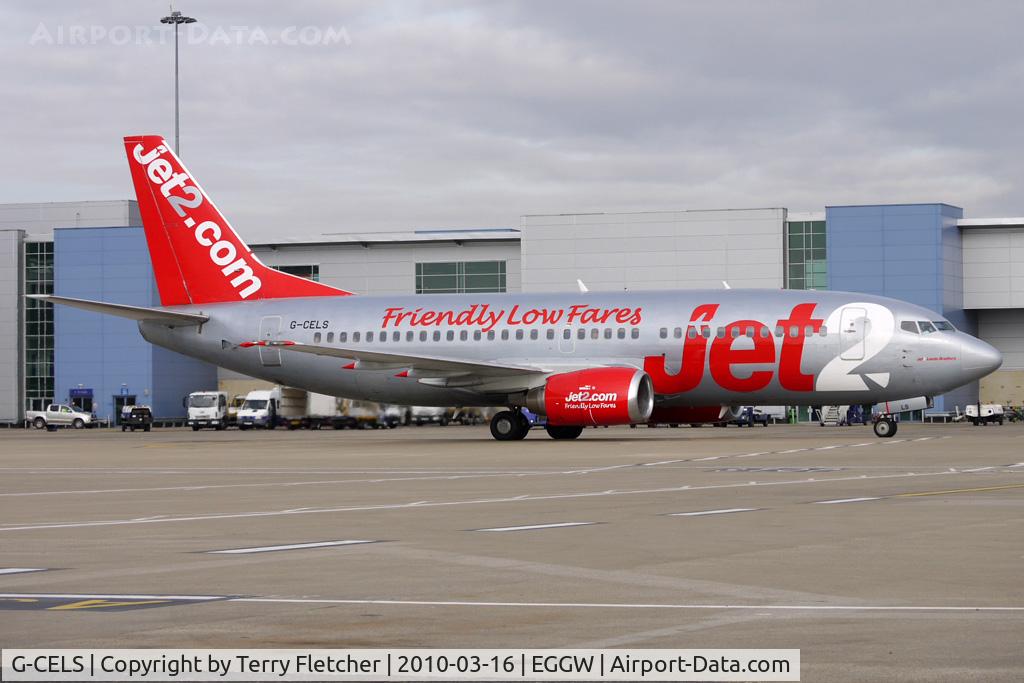 G-CELS, 1986 Boeing 737-377 C/N 23660, Jet 2 B737 on charter from Luton