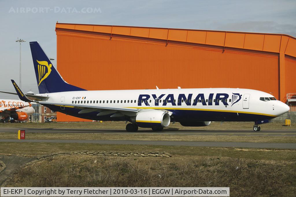 EI-EKP, 2010 Boeing 737-8AS C/N 35028, Ryanair B737 at Luton