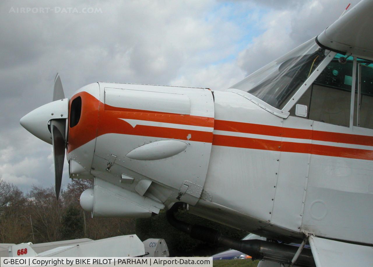 G-BEOI, 1976 Piper PA-18-150 Super Cub C/N 18-7709028, LYCOMING O-360-A4A. GLIDER TUG PARHAM