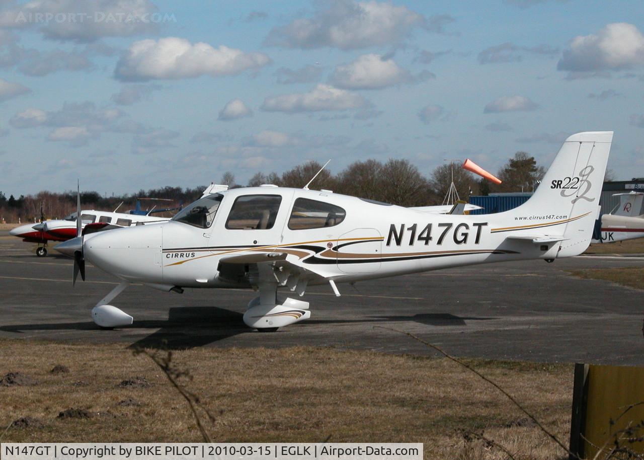 N147GT, 2004 Cirrus SR22 G2 C/N 1069, VISITOR FROM DENHAM EGLD