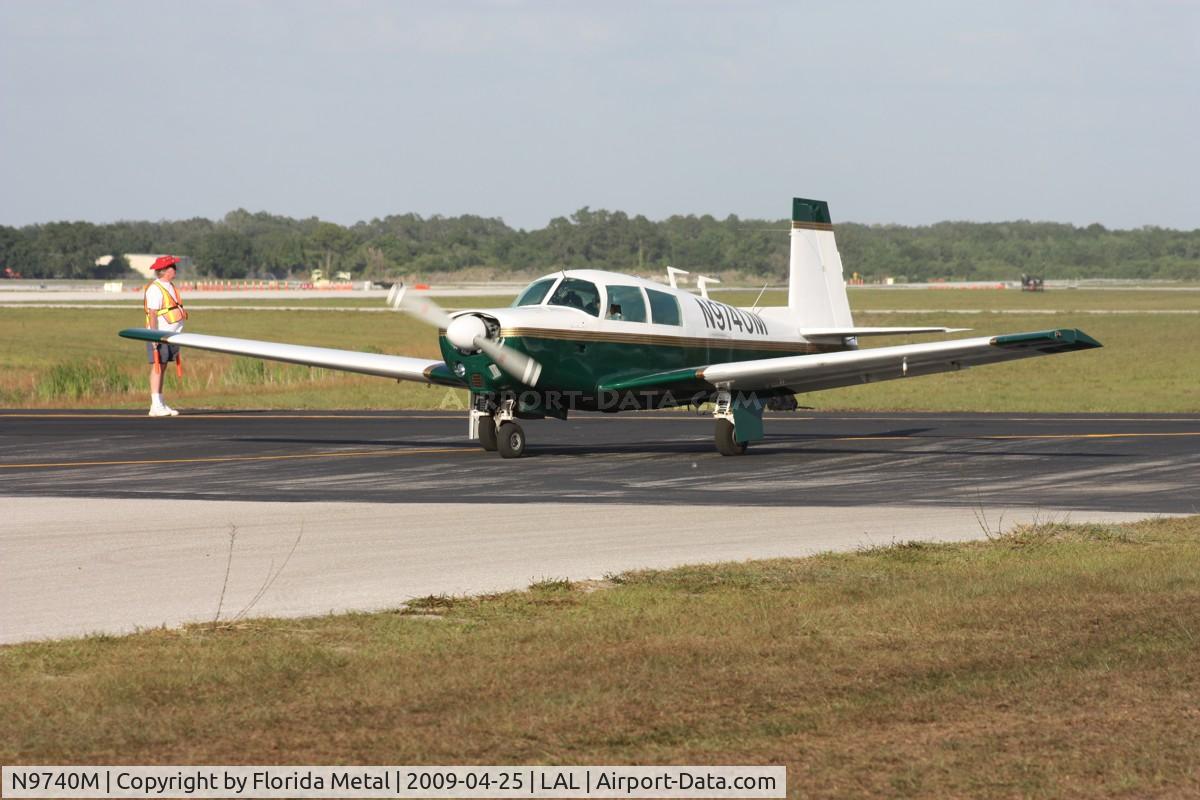 N9740M, 1967 Mooney M20C Ranger C/N 670034, Mooney M20C