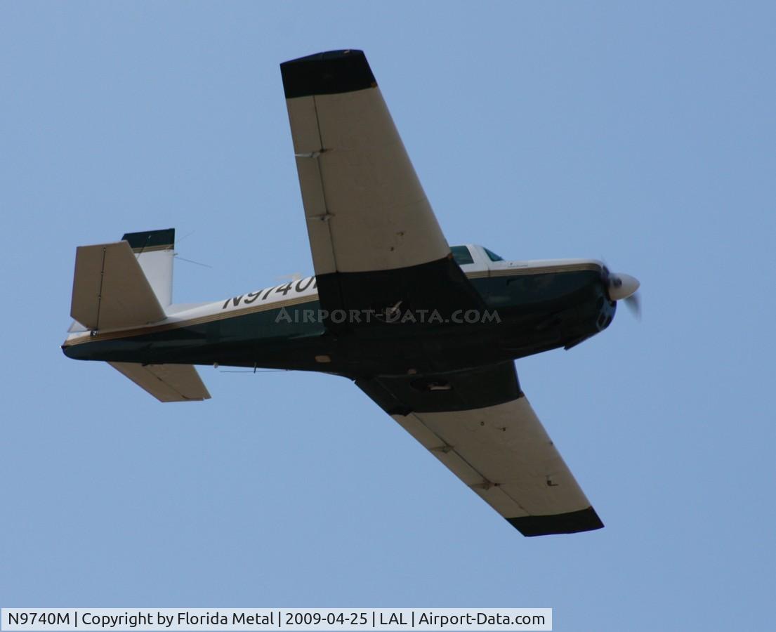 N9740M, 1967 Mooney M20C Ranger C/N 670034, Mooney M20C