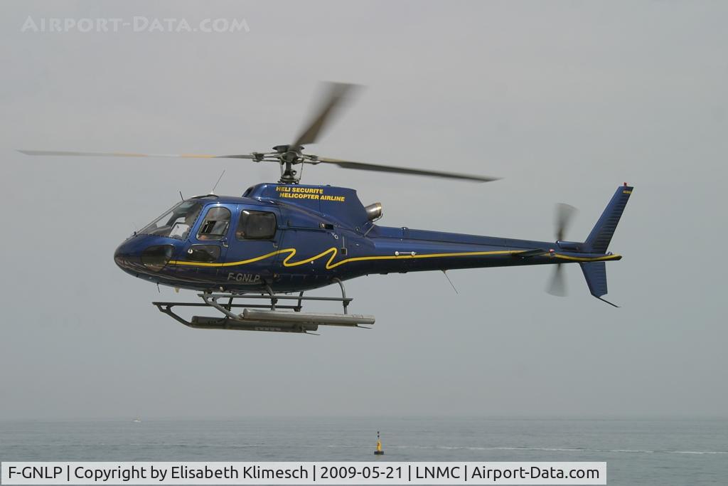 F-GNLP, Aerospatiale AS-350BA Ecureuil C/N 1848, at Monaco Heliport