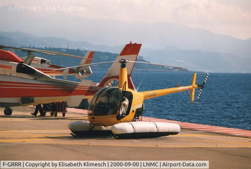 F-GRRR, Robinson R22 Mariner C/N 3073M, at Monaco Heliport