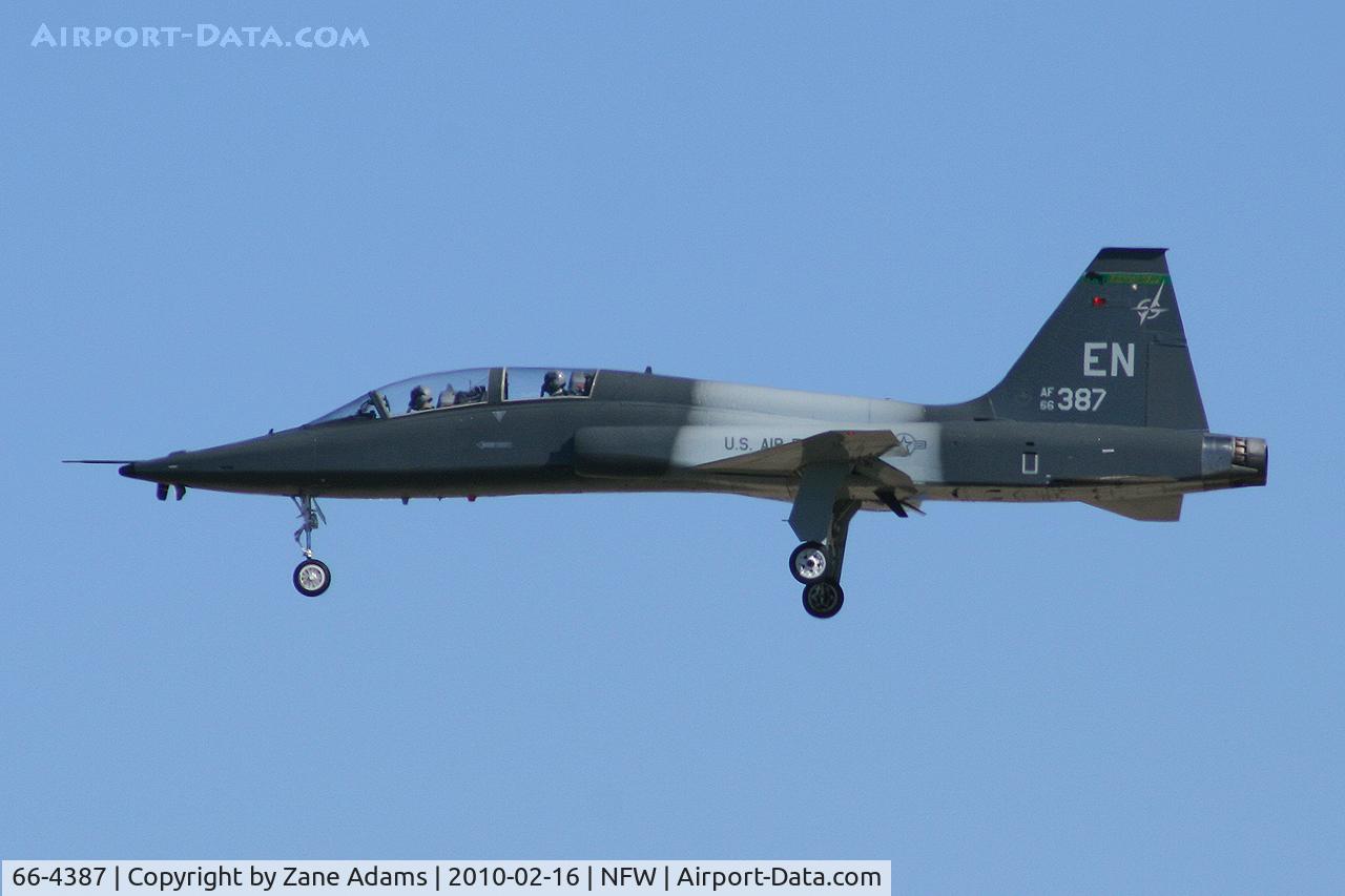 66-4387, 1966 Northrop T-38A-65-NO Talon C/N T.6018, At NASJRB Fort Worth (Carswell Field)
