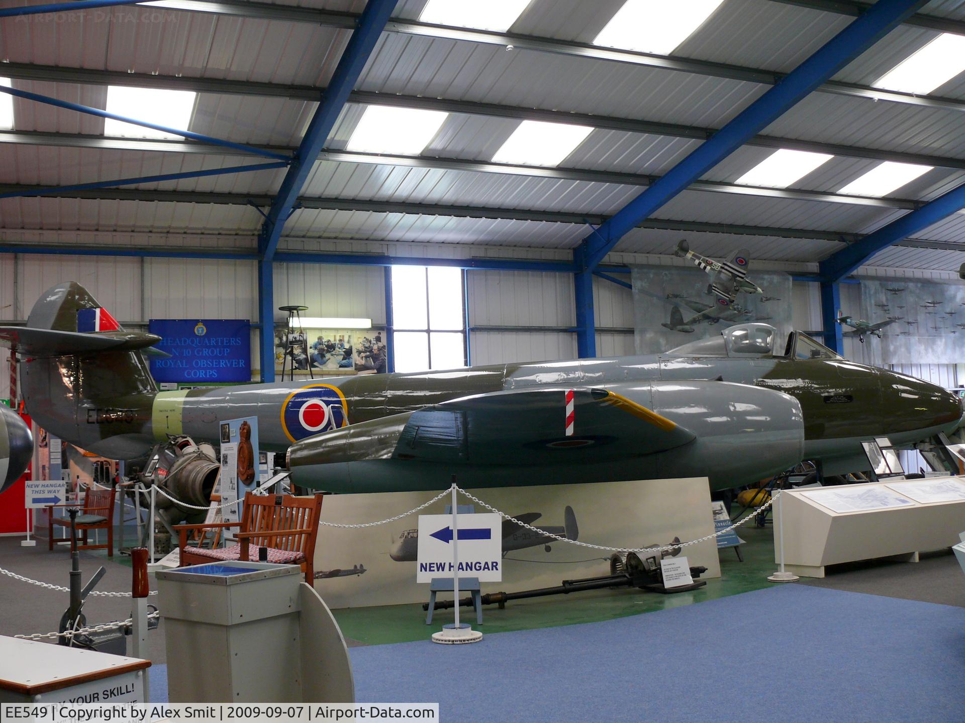 EE549, 1946 Gloster Meteor F.4 C/N Not found EE549, Gloster Meteor F4Special EE549 Royal Air Force