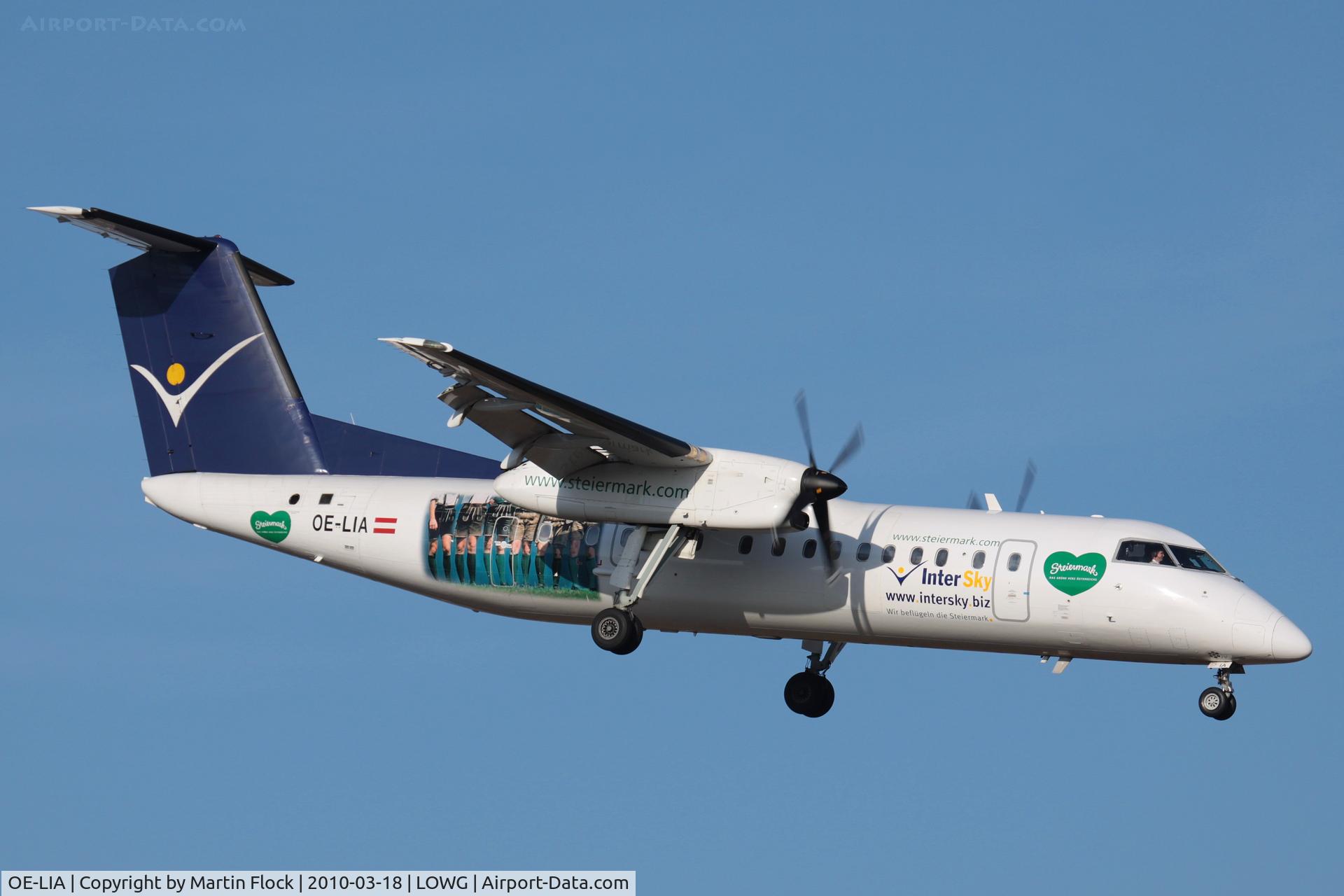 OE-LIA, 1997 De Havilland Canada DHC-8-314 Dash 8 C/N 505, .