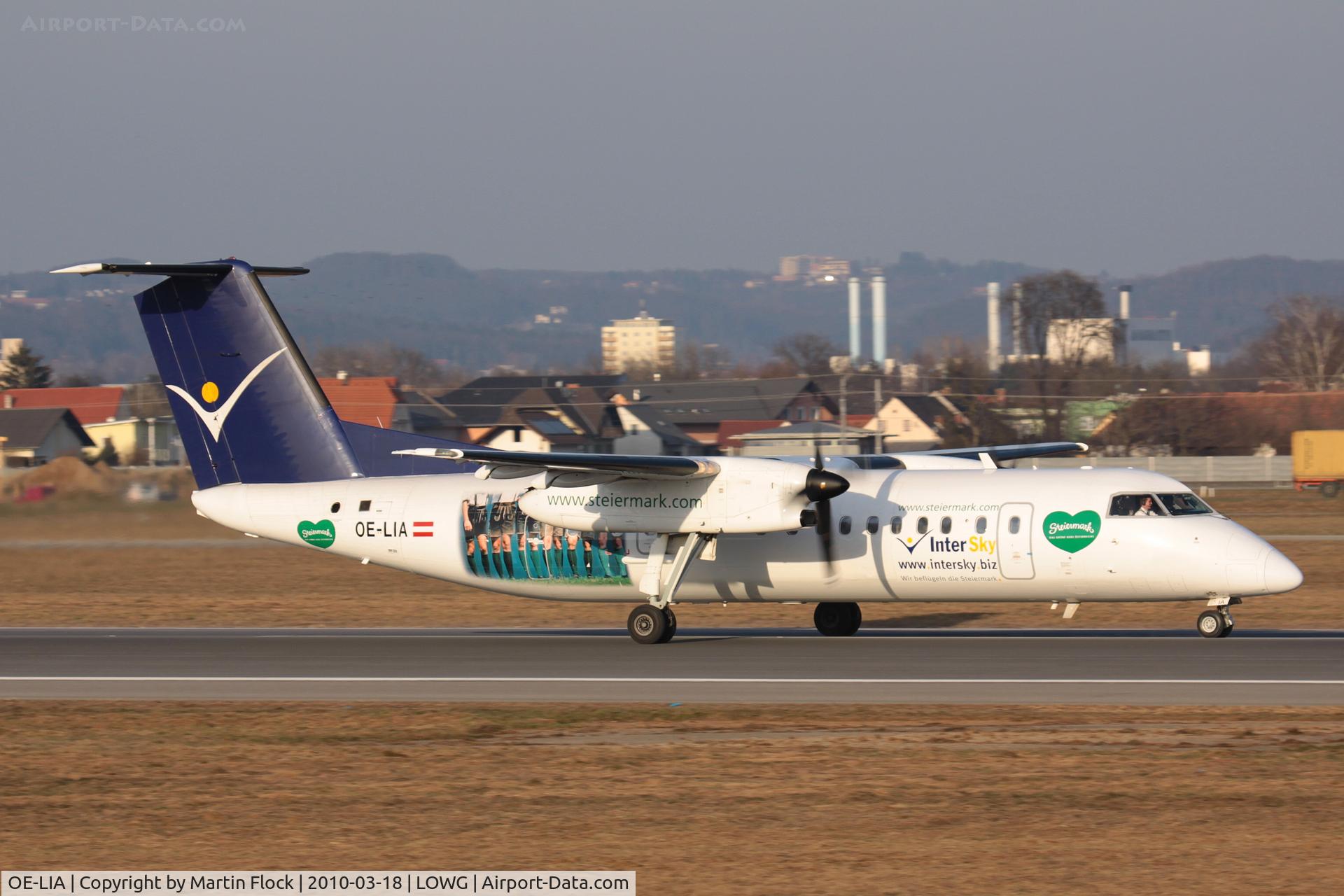 OE-LIA, 1997 De Havilland Canada DHC-8-314 Dash 8 C/N 505, .
