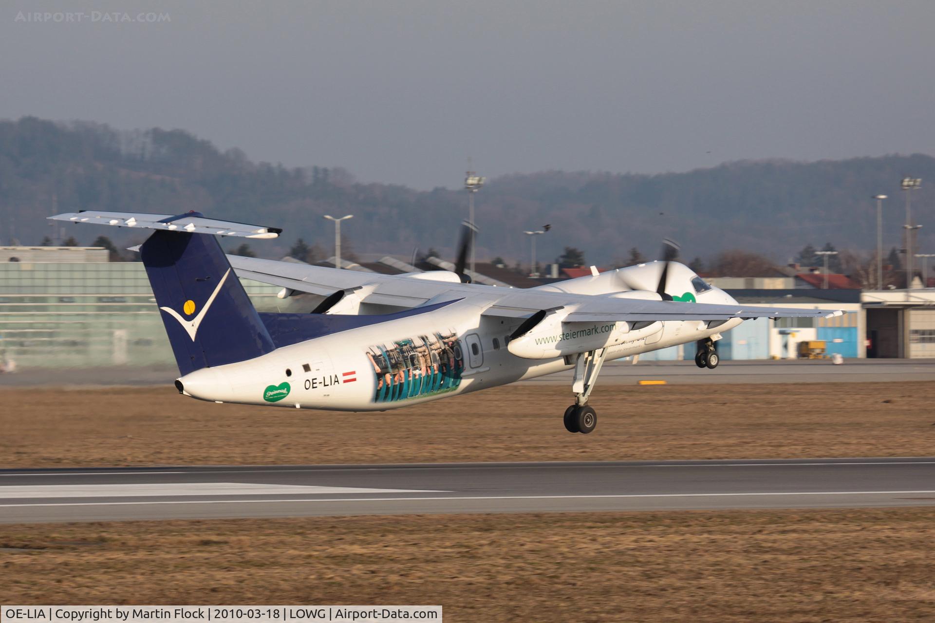 OE-LIA, 1997 De Havilland Canada DHC-8-314 Dash 8 C/N 505, .