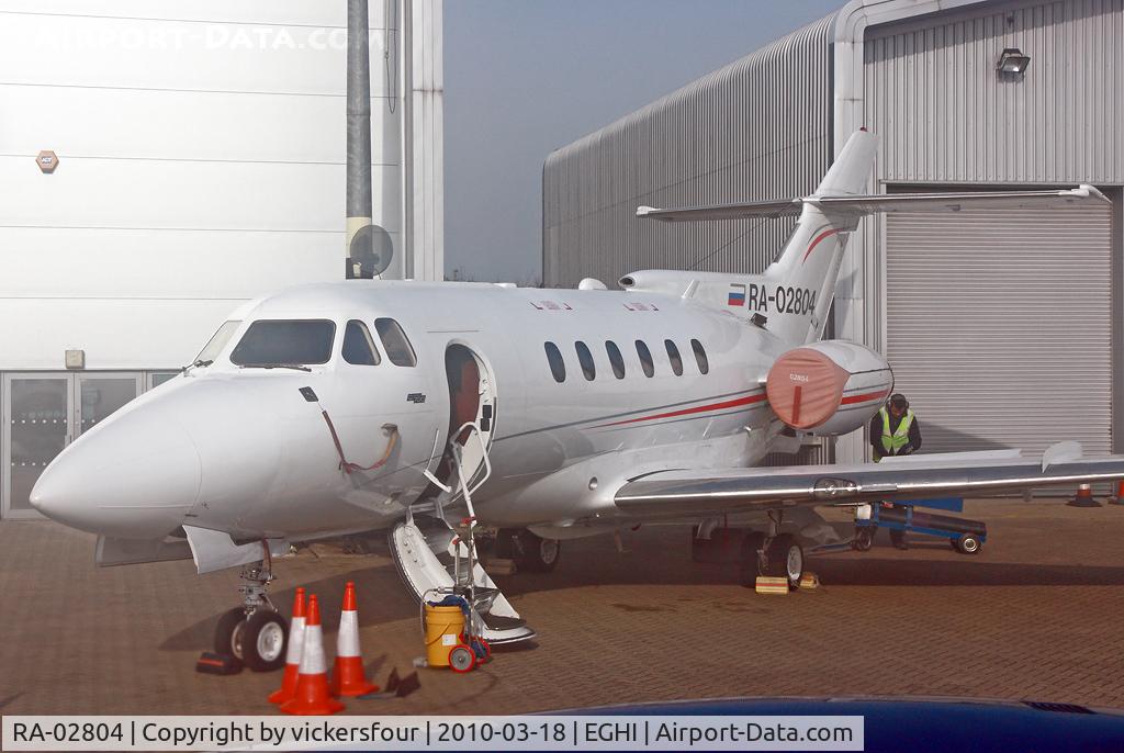 RA-02804, 1982 British Aerospace HS.125 Series 700B C/N 257175, Privately operated HS 125-700B (c/n 257175).