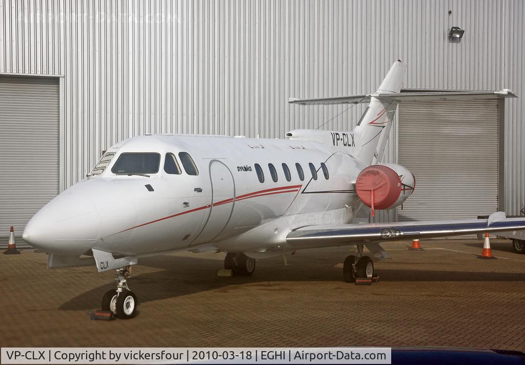 VP-CLX, 1980 British Aerospace HS.125 Series 700B C/N 257091, Privately operated HS 125-700B (c/n 257091).